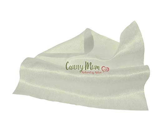 CannyMum Toallitas de bambú para Aseo de Mascotas. Toallitas húmedas para Perros y Gatos. Biodegradable. 100 toallitas secas