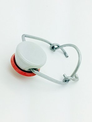 20 er Set Ersatzbügel Bügelverschluss groß Porzellan für XXL Glasflasche mit Bügelverschluss für 0,2 0,3 0,5 1,0 2,0 Flaschen Vitrea