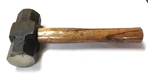 Hammer/Mallet with Wooden Handle Iron Sledge (1 KG)