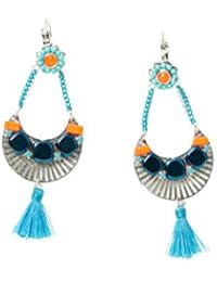 Desigual Pendientes de botón Mujer No metal - 18SAGO557002U