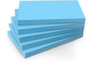 xiaowanwan 5 Piezas Tablero Poliestireno Diorama,20mm Tablero Espuma Alta Densidad para Maqueta Escultura Micro-Paisaje (Azul)