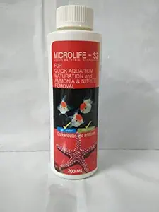 Aquatic Remedies Micro Life S2 Beneficial Bacteria for Fresh and Marine Aquarium, 200 ml, (Model: Micro Life S2 200ML), White