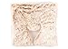 Habibi Plush Shoulder and Back Warmer, Cream