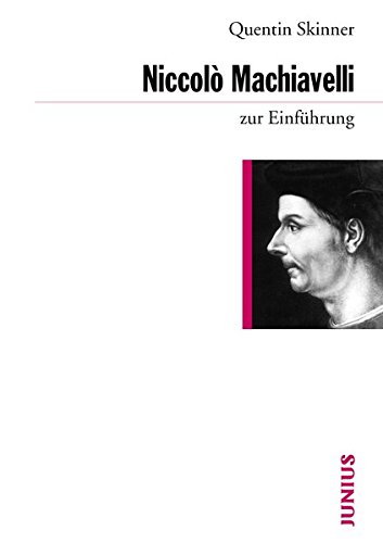 Preisvergleich Produktbild Niccolò Machiavelli zur Einführung
