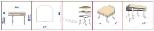 Pizza Casa Set für Kamin Kaminofen und Kachelofen - 4