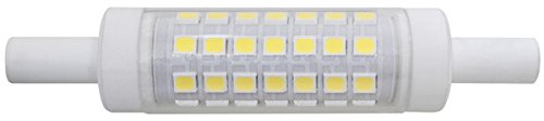 hepoluz Linear LED Light Bulb Day R7S, 5 W, White, 78 mm