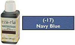 Tandy Leather Eco-flo Professional Navy Blue Water Stain 8.5 oz by Tandy