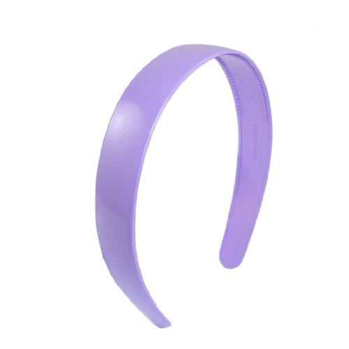 Sourcingmap Plastic Teeth Lady Hair Hoop Headband Ornament, Purple