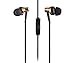 Sound One 007 In Ear Earphones with MIC , 3.5 mm Jack ,Extra Bass with Carry Case & Pouch Compatible with All Android ,IOS Smartphone/Cellphones/Mobiles (Gold) RS.499.00
