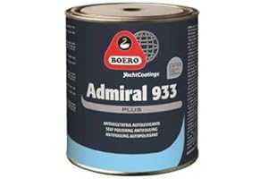 WARMHAND Boero Admiral 933 Plus Antivegetativa autolevigante colore: blu scuro 2,5 lt