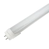 Ángulo: 120º Tubo LED T8 SMD2835-18W-120cm, blanco frío -frost. Para sustituir tubos fluorescentes tradicionales