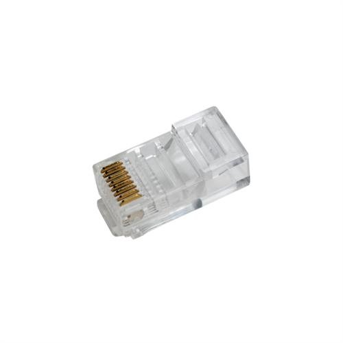 Logilink Patch-Anschluss - RJ-45 (M) - ungeschirmt (Packung mit 100 ), MP0020