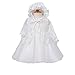 Cinda Girls Christening Gown with Bonnet and Cape Ivory 0 - 3 Months