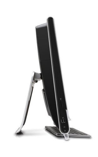 HP Pavilion IQ810de 64,8 cm (25,5 Zoll) Desktop-PC (Intel Core 2 Duo, 2,1GHz, 4GB RAM, 640GB HDD, NVIDIA GF 9600M GS HD, Blu-ray-ROM/DVD-Brenner, Vista Home Premium) - 2