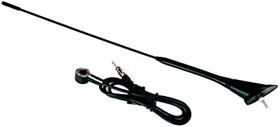 Inion® Roof Aerial 40 cm with Base and Cable 1.2 m Universal Vehicle Car Antenna Rod Antenna Radio Antenna