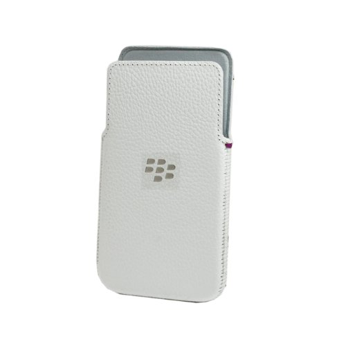 Preisvergleich Produktbild BlackBerry Z30 Leder Pocket Case weiß