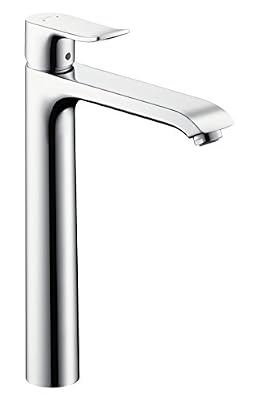 Hansgrohe Mitigeur de Lavabo de Salle de Bain Metris 260 avec Tirette de Vidage EcoSmart Chrome 31082000