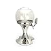 Produktbild Bierturm-Kugel-Form 3.5L Drink Dispenser mit Eiskammer Getränkekühler Party Bier Container Silber