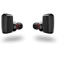 Energy Sistem Earphones 6 True Wireless - Auriculares (Bluetooth ampliado, Gancho, Control por Voz, batería Recargable), Color Negro