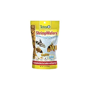 Tetra ShrimpWafers Complete Diet for Catfish and Loaches 3 Ounce