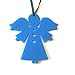 Produktbild ServeWell Weihnachtsbaumschmuck Engel, hellblau, Large 14 cm (Pack of 4)