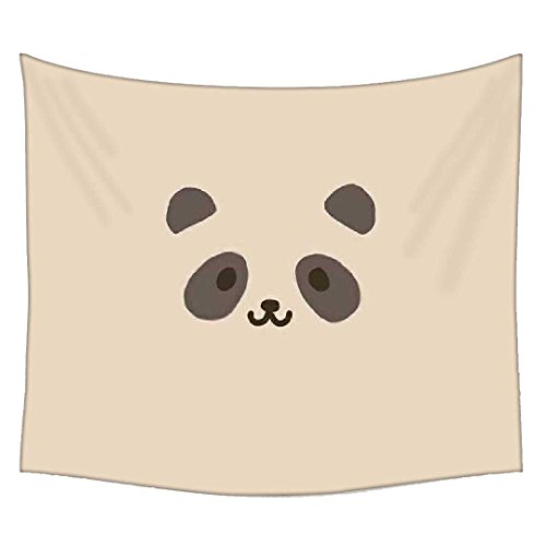 Red Zebra Panda Cute Printed Wall Hanging Indian Mandala Tapestry Decorative Dorm Tapestry Wall Hanging Beach Picnic Sheet Hippie Tapestry Wall Tapestries, Bohemian Tapestries 51" x 60"