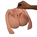 Produktbild Irg Sili-Cone Ass Pou-Gebühren von A-Mist/Frau Torso Pou-Pee/Solid Silic-One Se/ex Spielzeug für Männer/Mas-tur-ba-tor Mann 2 Löcher