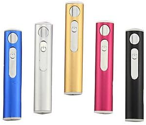 CHXDHJ (Color random)1PC USB rechargeable lighter creative high-grade metal windproof electronic cigarette lighter