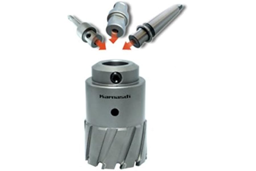 Karnasch KARNASCH Power-Max 55 Super Heavy-Duty Jigsaw with Hard Metal, 68mm Diámetro de Corte, 55mm Longitud Útil, 4mm Ancho de Corte, 12 Dientes, 1