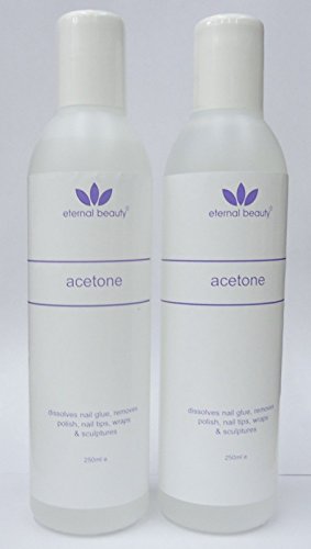 100% PURE ACETONE ARTIFICIAL NAIL REMOVER 250 ML***2 PCS DEAL***