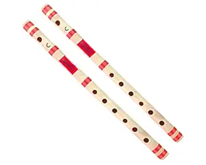 EKAM MUSICAL Bamboo Flute - Pack of 2