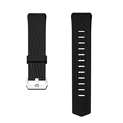 Preisvergleich Produktbild Yamay Ersatz Armband für SW329 Fitness Tracker (Schwarz)