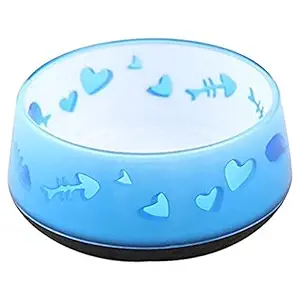 All For Paws Cat Bowls for Cats - Blue