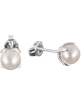 Thomas Sabo Damen-Ohrstecker Glam & Soul 925 Sterling Silber Süßwasserzuchtperle H1908-167-14