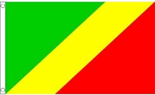 Congo Brazzaville Flag 5Ft X 3Ft African Country Africa Banner New