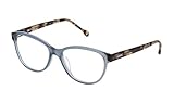  Loewe VLW9555201EG Monturas de Gafas, Azure Blue/Grey Opaline, 55 Unisex