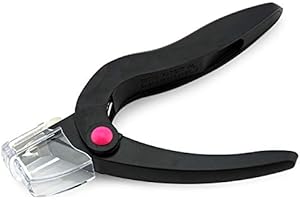 KADS negro uñas tijeras para falsas uñas consejos para acrílico uñas arte forma falsa uñas tijeras uñas alicates Clipper cortador de manicura