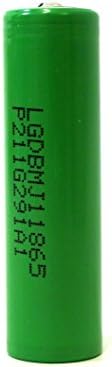 LG Chem INR MJ1 BT Industrial Cell Unprotected Lithium-Ion Battery (3450 mAh 3.7 V) Button-Top Green