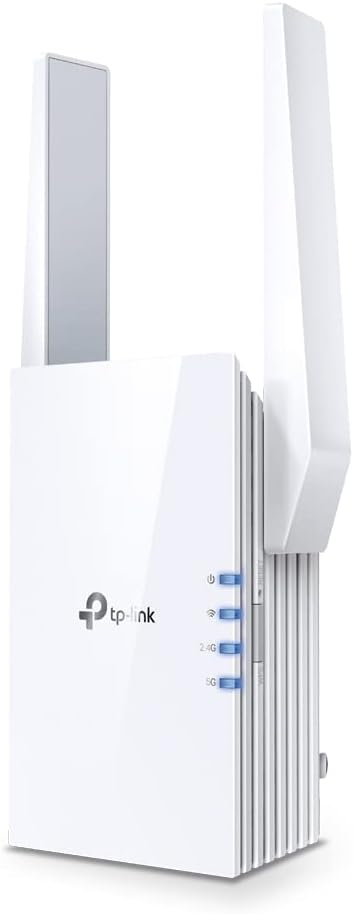 TP-Link RE705X, AX3000 Mbps Wi-Fi 6 Menzil Genişletici, Geniş Bant Güçlendirici, 1 Gigabit Bağlantı Noktalı Hotspot, 160 MHz Kanallar, Dahili Access Point Modu