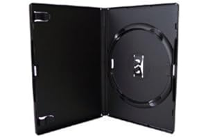 Vision Media - Boîtier simple noir Amaray DVD/CD/Blu-ray X10