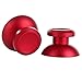 Produktbild Delicacydex 2 stücke Universal 3D Thumbstick Cap Aluminiumlegierung Metallisches Metall Analog Joystick Stick Modul Für PS4 Xbox EIN Controller - rot