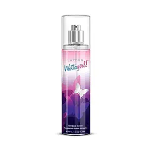 Layerr Wottagirl Body Splash Amber Kiss 135 ml