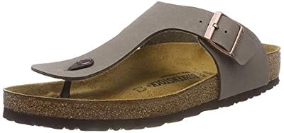 Birkenstock Gizeh, Tongs mixte adulte, Gris (Stone), 36 (étroit)