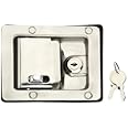 ILRA PRODUCTS Canopy Door Lock for Generator by Iatech with Key Set Stainless Steel