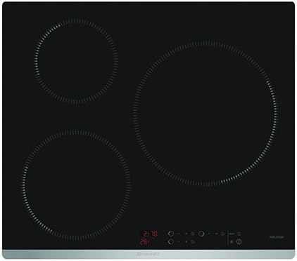 Brandt Induction Hob, 7200 W, Black BPI6320X Black
