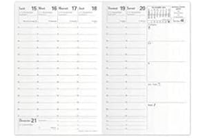 Quo Vadis - Recharge AFFAIRES - Agenda civil - Semainier - Format : 10x15 cm - Année 2024