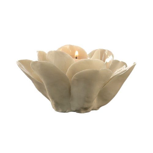 Preisvergleich Produktbild Teelichthalter aus Keramik "Rose"