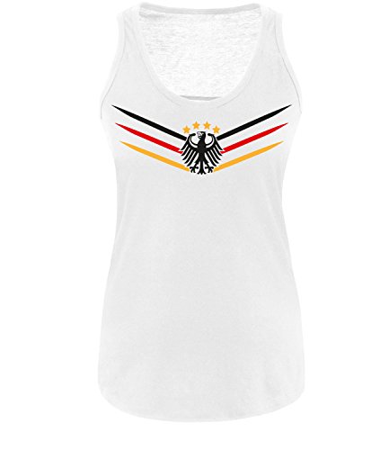 Luckja Deutschland Fanshirt EM 2016 M 02 Damen Tanktop