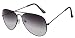SHVAS UV Protected Aviator Unisex Sunglasses (AVGREY|Grey) RS.216.00