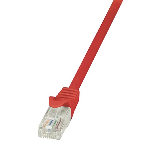 Book's Cover of LogiLink CP1024U Câble réseau Cat5e UTP AWG26 050 m Rouge